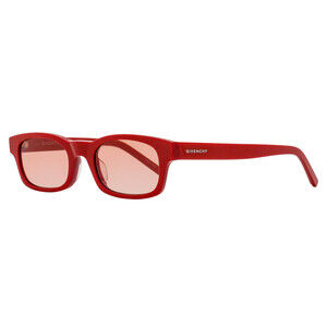 Givenchy Narrow Rectangular Sunglasses GV40032U 66T Red 49mm